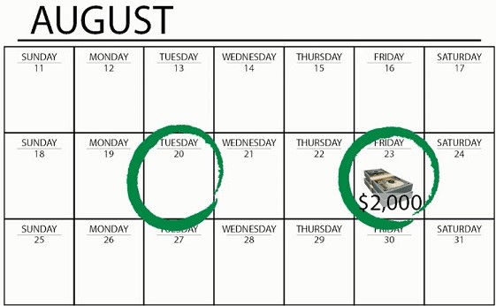 August Calendar